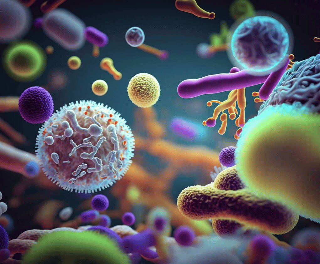 Diagram protokolu léčby SIBO – fáze léčby antibiotiky, dietou a probiotiky